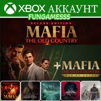 Mafia: The Old Country — Man of Honor + Wukong + Игры XBOX Аккаунт❤️‍🔥
