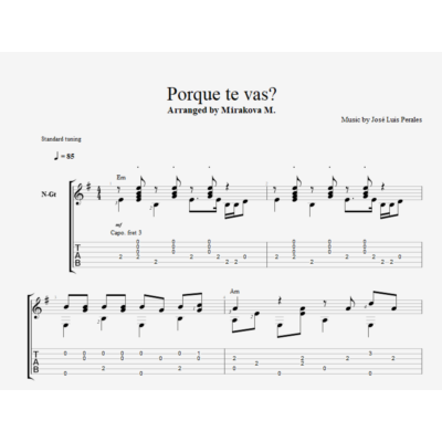 Porque Te Vas (В последний раз)