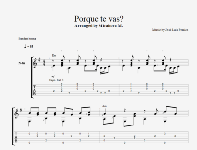 Porque Te Vas (В последний раз)