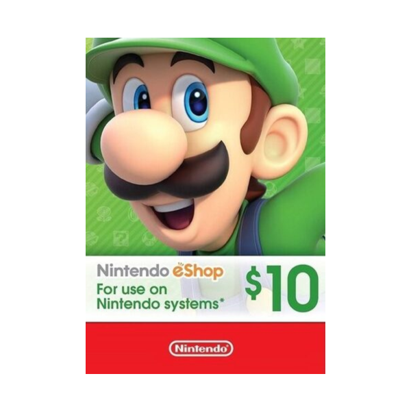 Nintendo eShop Card 10 CAD Ключ карта Нинтендо Канада