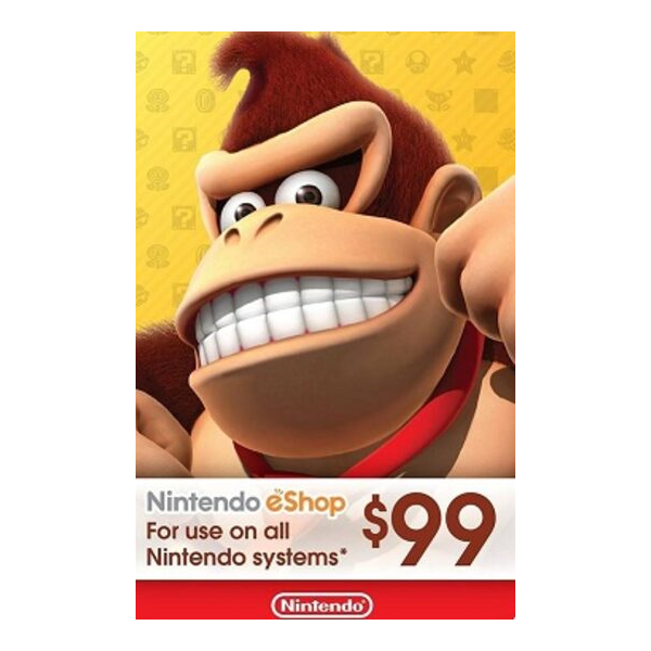 Nintendo eShop Card 99 CAD Ключ карта Нинтендо Канада