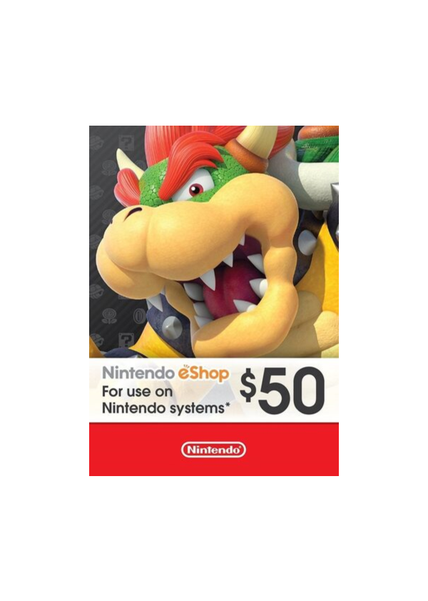 Nintendo eShop💳Card 50 CAD⚡Ключ карта🍄Нинтендо⚡Канада