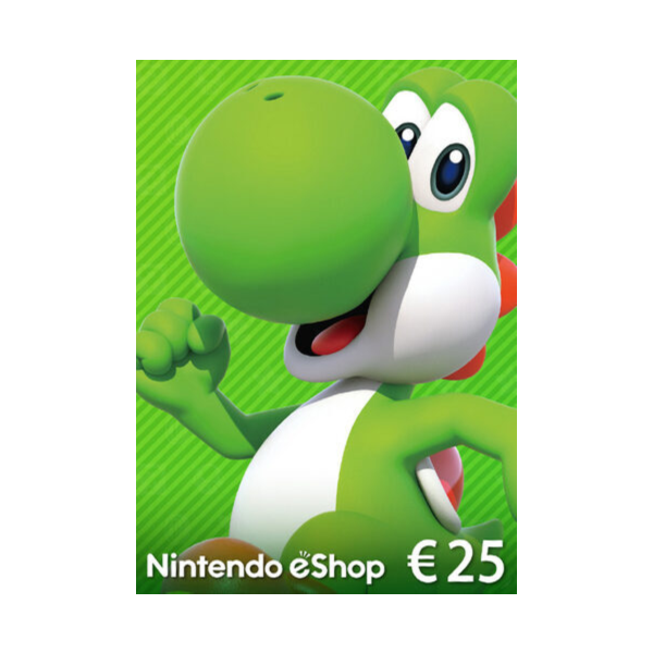 Ключ Nintendo eShop Card 25 EUR Италия Купить