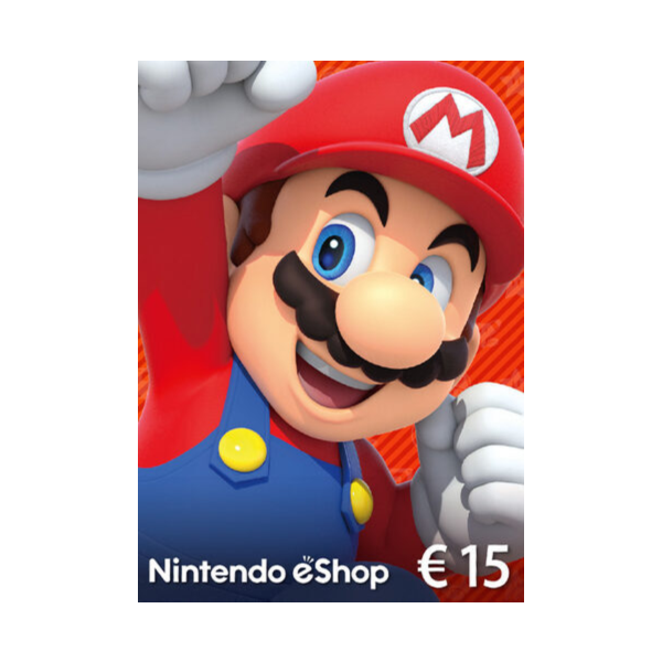 Nintendo eShop Card 15 EUR Key Германия Купить