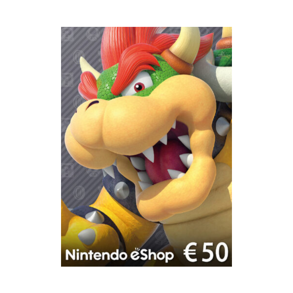 Nintendo eShop Card 50 EUR Key Ирландия Купить