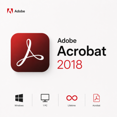 Adobe Acrobat Pro 2018 ОС Windows 1 PC 🔄Lifetime🔄