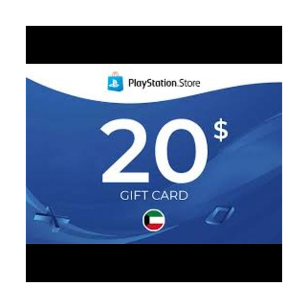 PlayStation Network Card 20 USD KWD PSN Key Кувейт