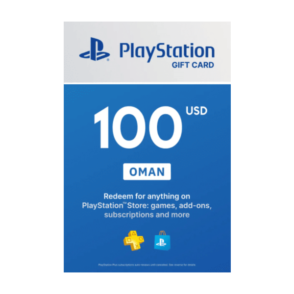 PlayStation Network Card 100 USD OMN PSN Key Оман