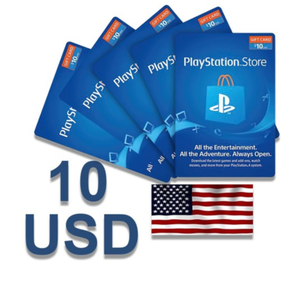 PlayStation Network💳Card 10 USD🎁USA💰Ключ PSN🇺🇸США