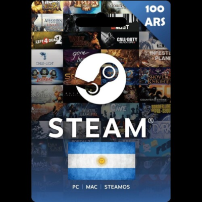 🎁Steam Wallet Gift💳Card 100 ARS💰Ключ Аргентина🇦🇷