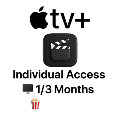 🖥️🍿 Apple TV+ – Индивидуальный доступ | 1/3 месяца