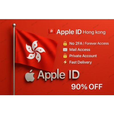 Apple ID Гонконг 🇭🇰 – Без 2FA | Быстрый доступ 🔐