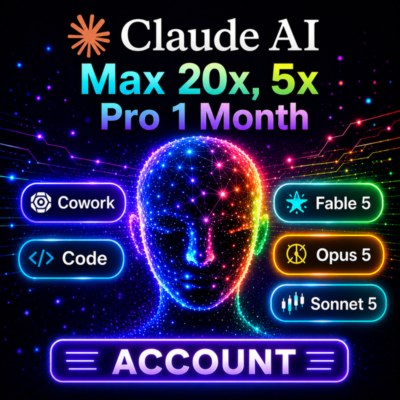 Аккаунт Claude Max 5x, 20x, Pro: Fable 5, Opus 5 | 100% АВТО, ПОЛНАЯ ГАРАНТИЯ