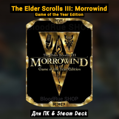 The Elder Scrolls III: Morrowind GOTY +ПАТЧИ