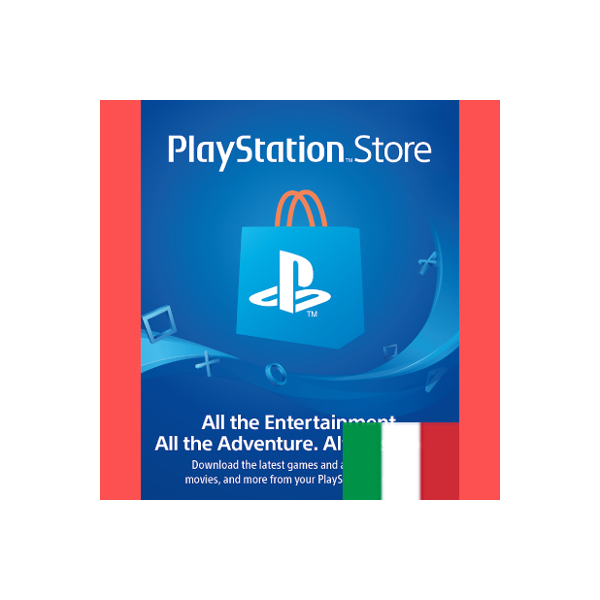 PLAYSTATION ПСН IT 20 EUR КАРТА ПОПОЛНЕНИЯ ИТАЛИЯ