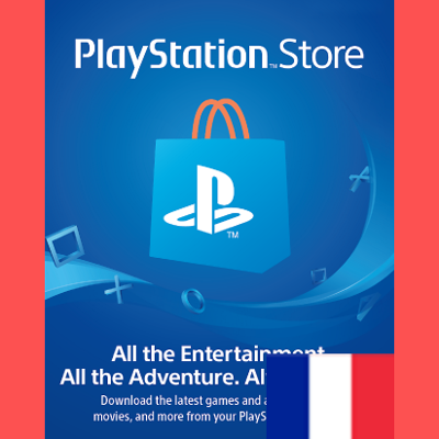 PLAYSTATION ПСН FR 50 EUR КАРТА ПОПОЛНЕНИЯ ФРАНЦИЯ