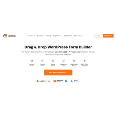 Оригинальная лицензия WPForms Pro на один год