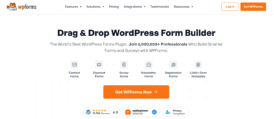 Оригинальная лицензия WPForms Pro на один год