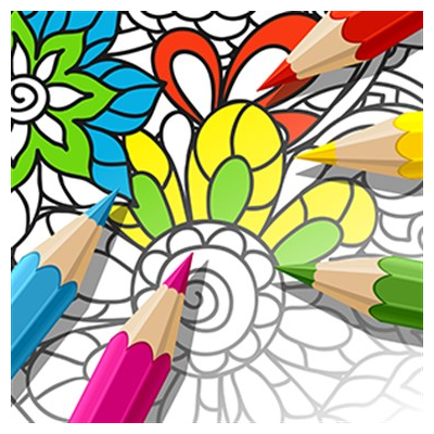 Премиум для Adult Coloring Book With Multiple Templates