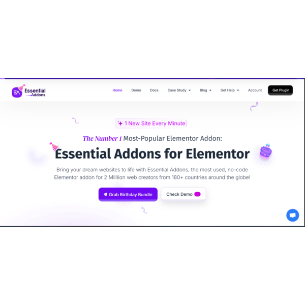 Лицензия Essential Addons на год/навсегда оригинальная