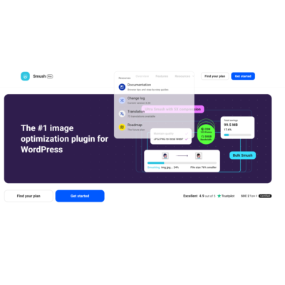 Оптимизация изображений Smush Pro GPL