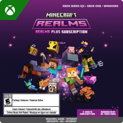 ✅Minecraft Realms Plus 3 месяца Bedrock✅Xbox Код