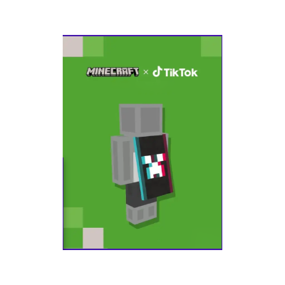 ПЛАЩ ИЗ СТАРОГО TIKTOK MINECRAFT ✨FOLLOWER’S CAPE 🔑 КE
