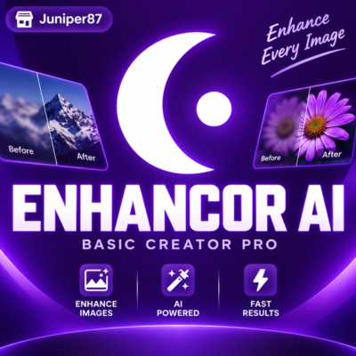 ПОДПИСКА ENHANCOR AI НА 1 МЕСЯЦ BASIC/CREATOR