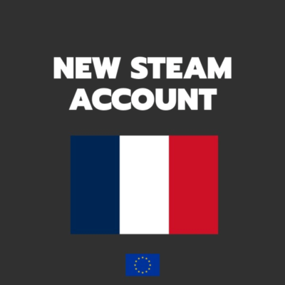 STEAM ФРАНЦИЯ новый аккаунт