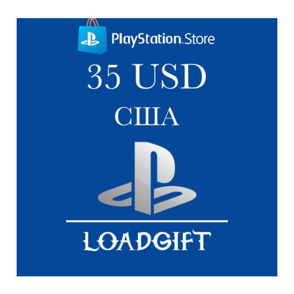 КАРТА ПОПОЛНЕНИЯ КОШЕЛЬКА PSN НА 35 ДОЛЛАРОВ США