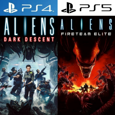 ALIENS Dark Descent + Fireteam PS4|PS5 П3 Аренда от 15 дней