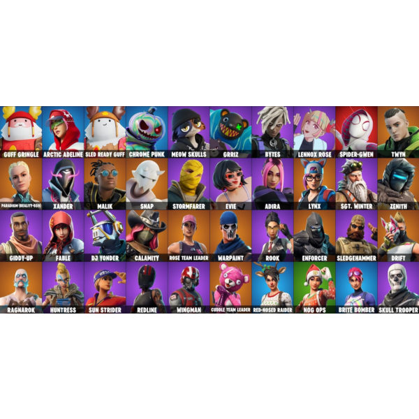 FORTNITE 41+ СКИНОВ АККАУНТ|OG STW SKULLTROOPER|+ ПОЧТА
