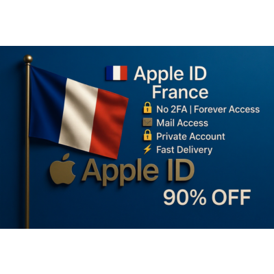 🔐 Apple ID Франция 🇫🇷 | Без 2FA | Полный доступ 🚀