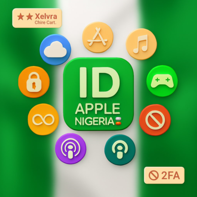 🇳🇬 Apple ID Нигерия | Без 2FA или Телефон | Полный Доступ | Быстрая Доставка 🔐