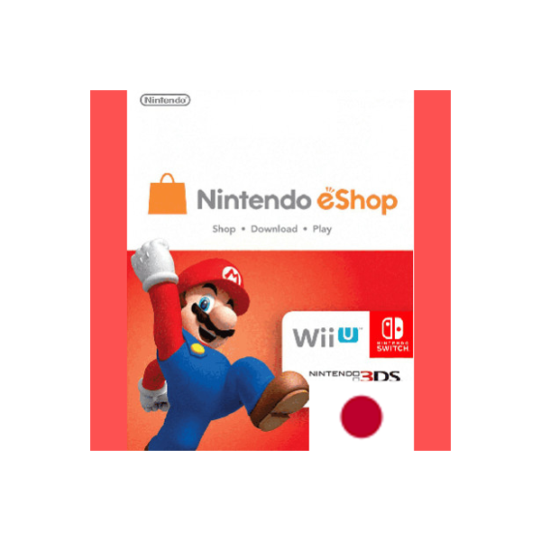 NINTENDO JP 3000 JPY КАРТА ПОПОЛНЕНИЯ ЯПОНИЯ КОД