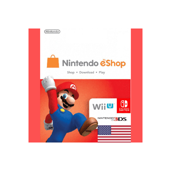 NINTENDO USA 50 USD Код СОЕДИНЁННЫЕ ШТАТЫ АМЕРИКИ