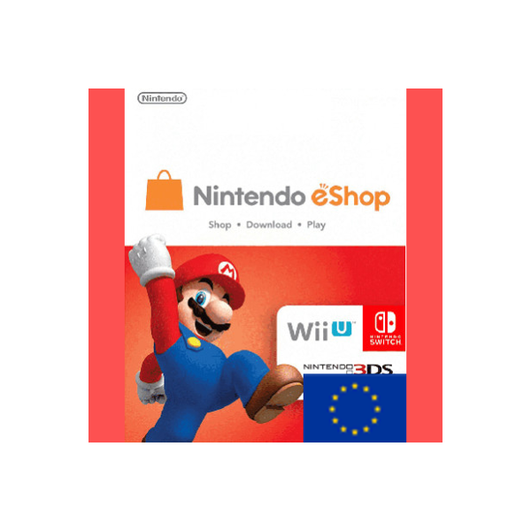 NINTENDO DE 100 EUR КАРТА ПОПОЛНЕНИЯ ЕВРОПА КОД АВТО