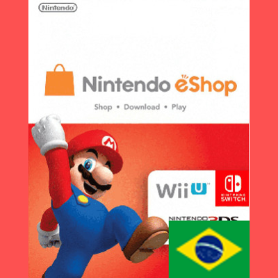 NINTENDO BR 300 BRL КАРТА ПОПОЛНЕНИЯ БРАЗИЛИЯ КОД