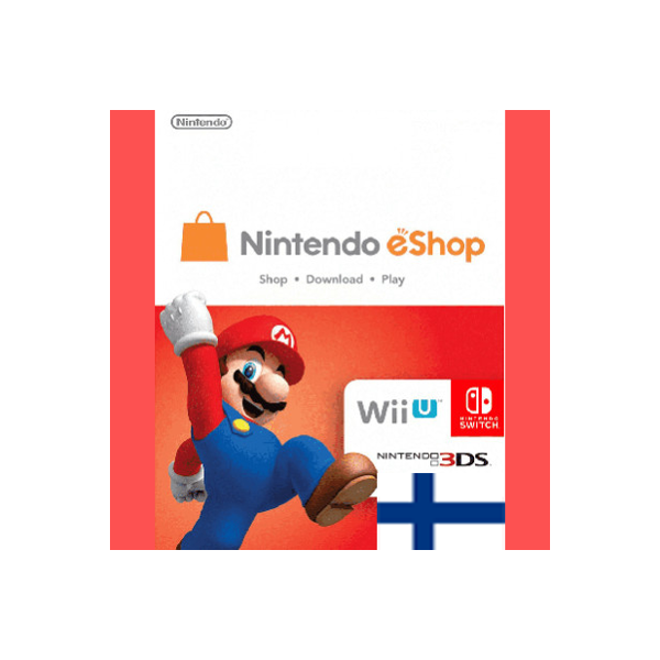 NINTENDO FI 15 EUR КАРТА ПОПОЛНЕНИЯ ФИНЛЯНДИЯ КОД