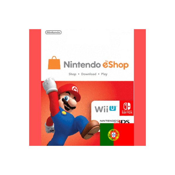 NINTENDO PT 15 EUR КАРТА ПОПОЛНЕНИЯ ПОРТУГАЛИЯ КОД