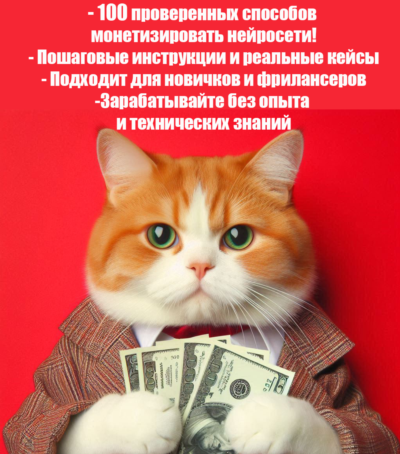 Как зарабатывать с помощью нейросетей: 100 идей