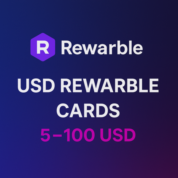 US Card 1 — 500$ (Rewarble)