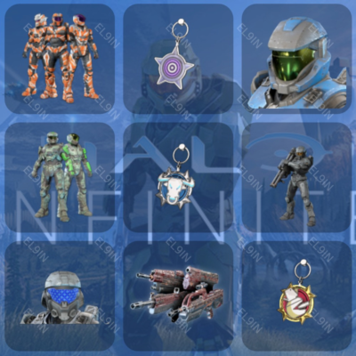 ⭐Halo Infinite🥇Твич Дропсы🎁8 предметов + 🎁