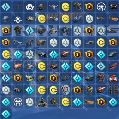🔥War Robots: Frontiers⚜️Твич Дропсы📢35 предметов + 🎁