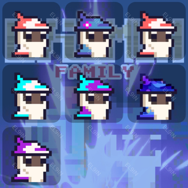 Evilmun Family Твич Дропсы 7 предметов +