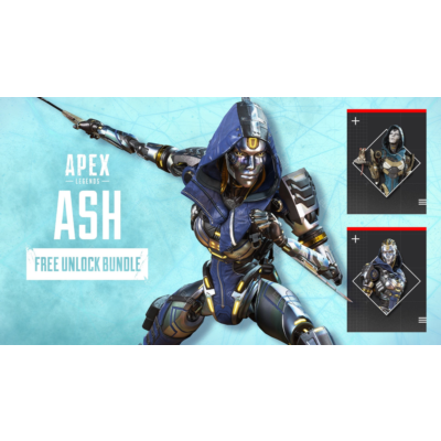 ✅【Apex Legends™: Ash Free Unlock Bundle】Epic 💥 Fresh New