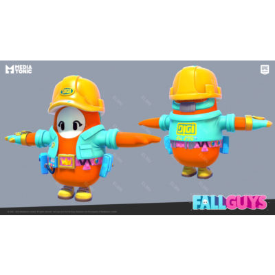 ⚜️【Fall Guys - Digi Costume】Epic ⚜️ Fresh New 🥇 Моментальная доставка