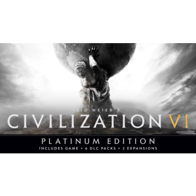 👑【Sid Meier’s Civilization® VI Platinum Edition】Epic ✨ Fresh New