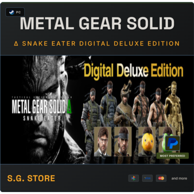 ❤️ METAL GEAR SOLID: SNAKE EATER Deluxe Edition Steam Offline