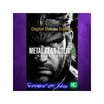 ☀️METAL GEAR SOLID Δ SNAKE EATER Digital Deluxe Ed XBOX
